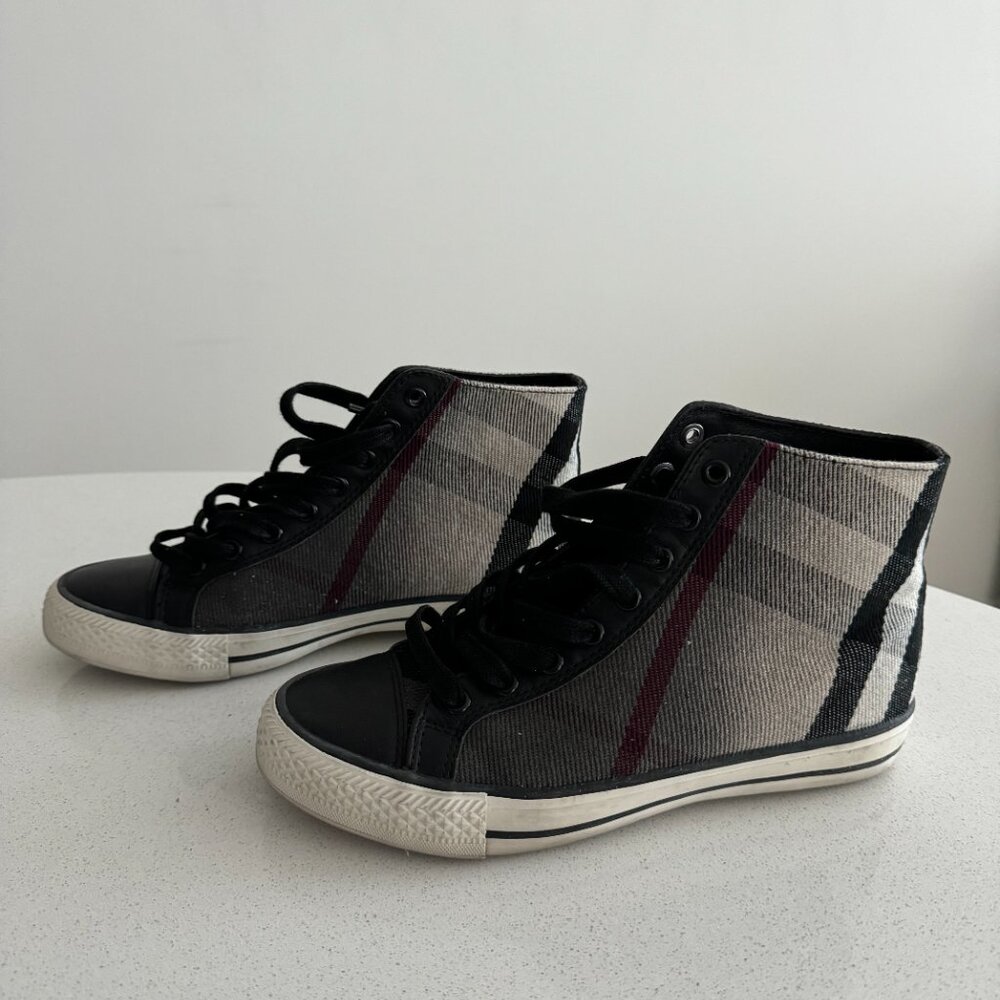 Burberry high top sneakers